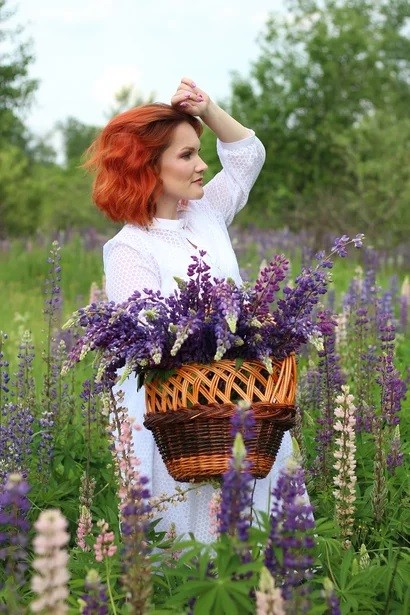 Платье для фотосессии по выкройке Лаванда фото