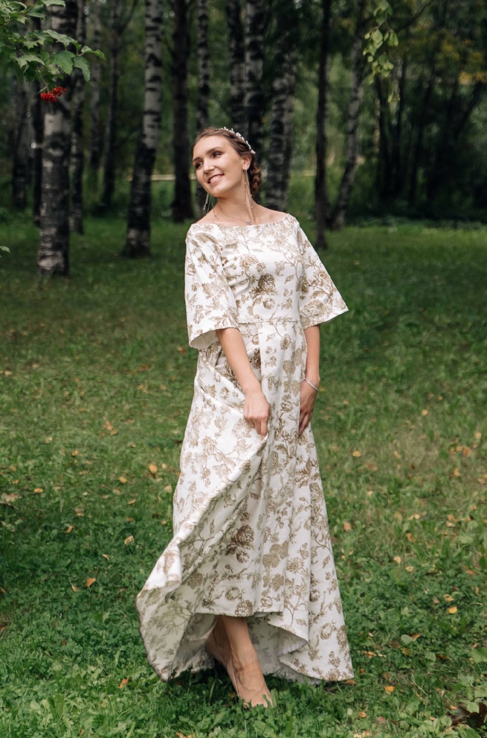 Сшито по выкройке торжественного платья фото