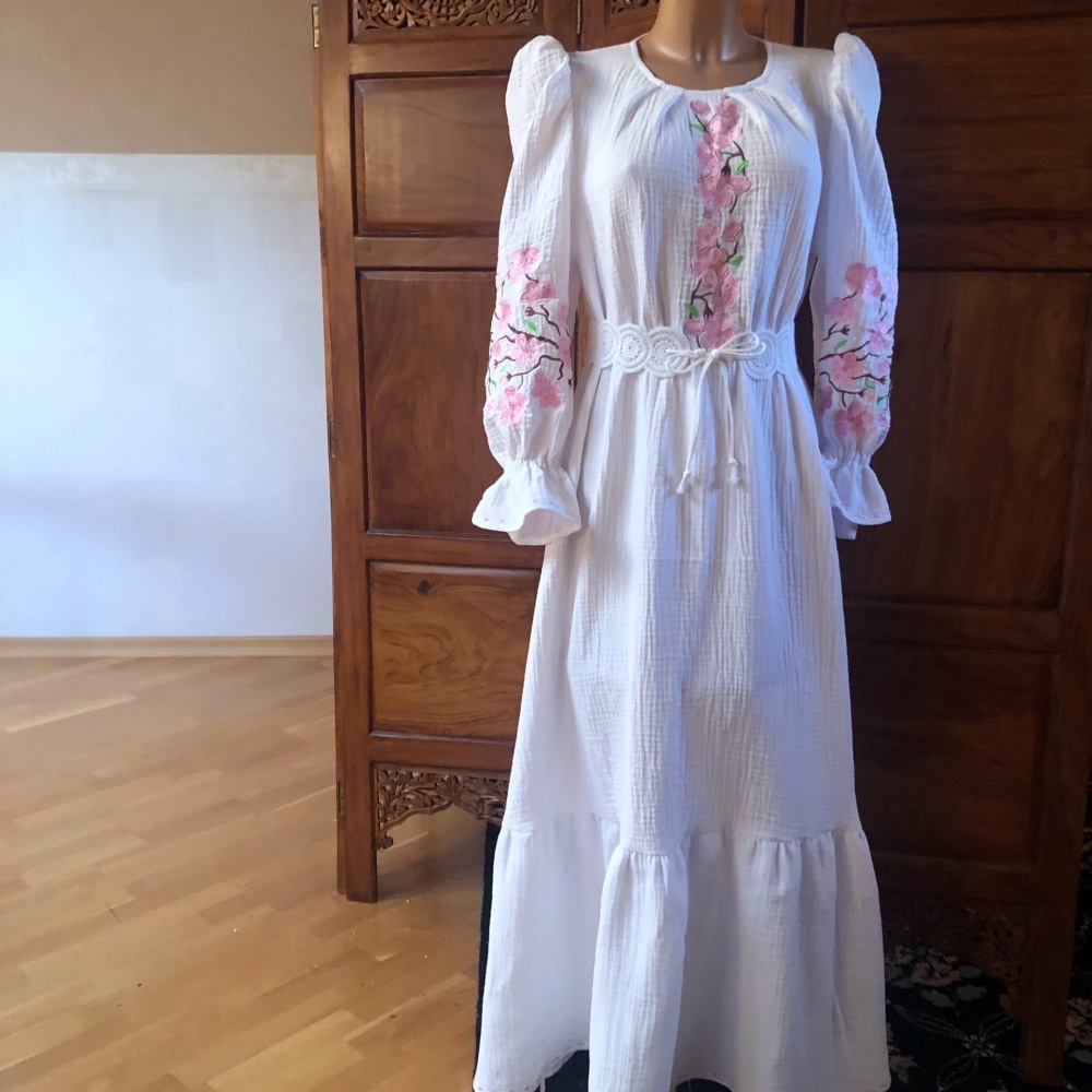 Платье по выкройке "Пелагея"  фото