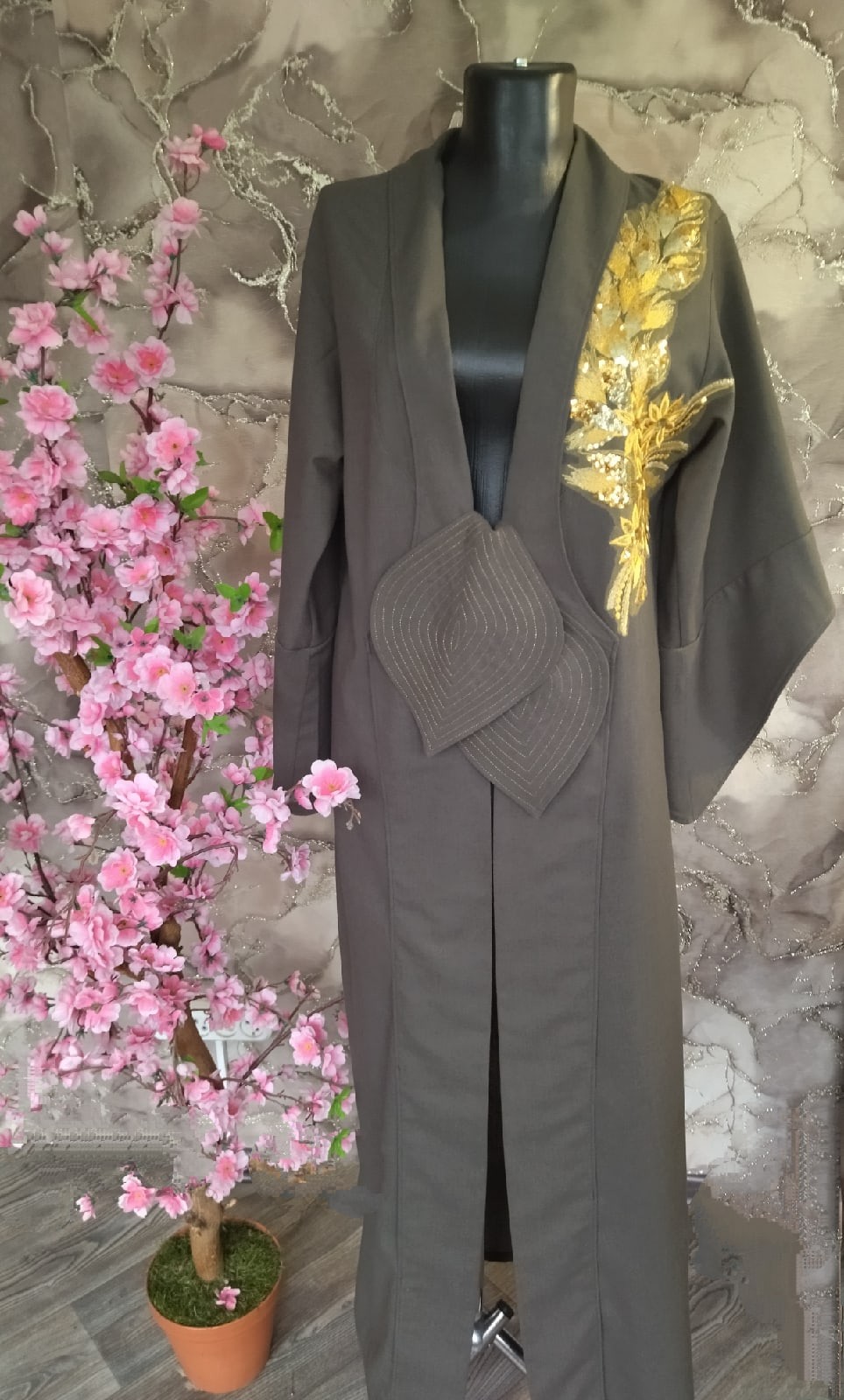 Платье-кимоно фото