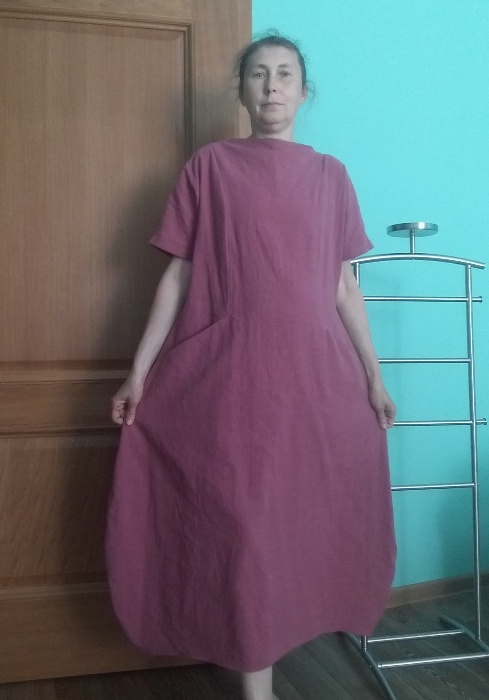Платье Йоко из крапивы