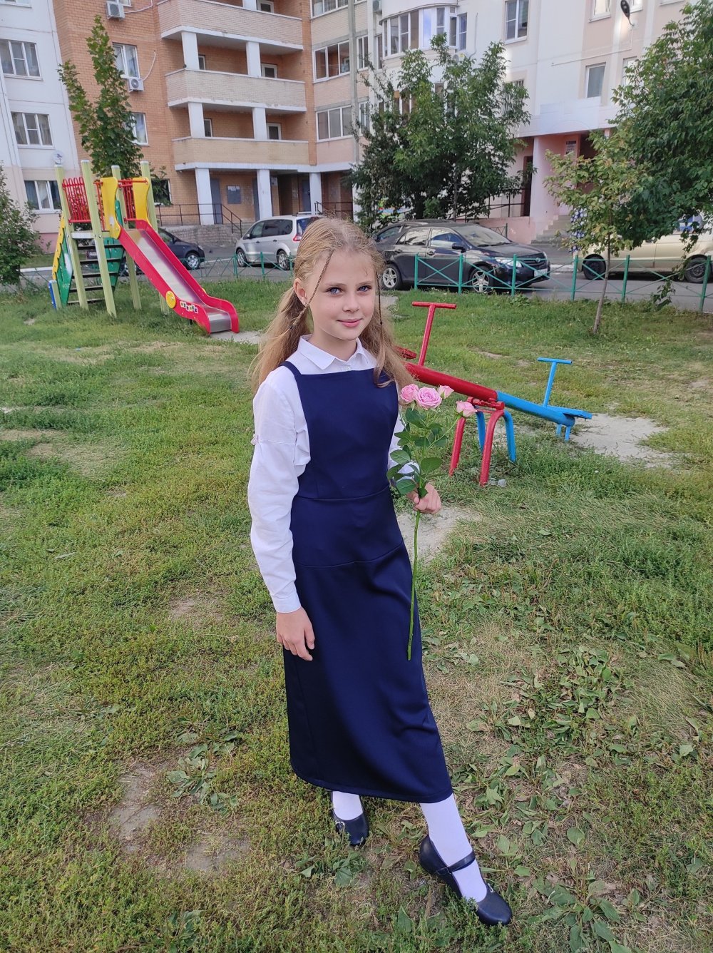 Парадный сарафан в школу фото