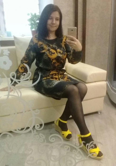 Платье, благодаря которому моя коллега начала шить