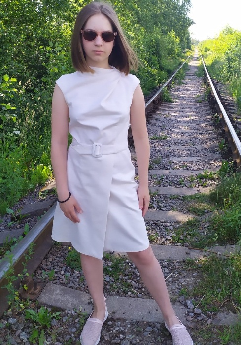 По выкройке платья "Анна"