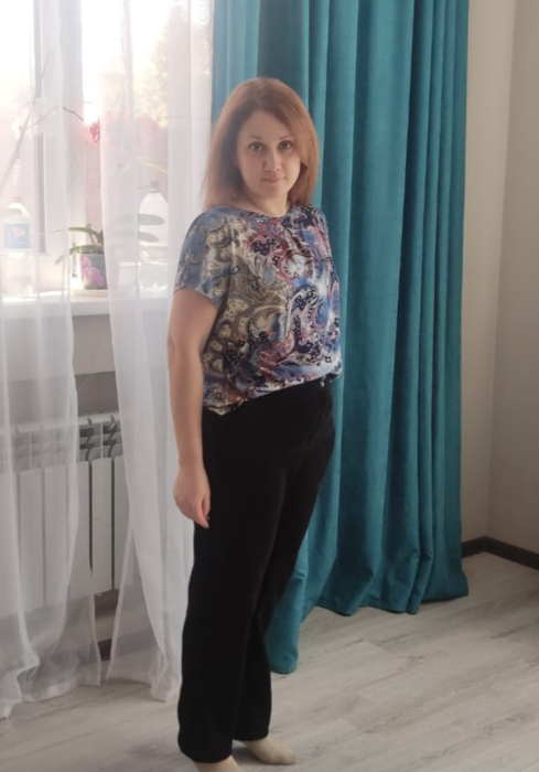 По выкройке брюк "Аяна"
