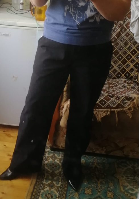 Брюки из костюмной ткани
