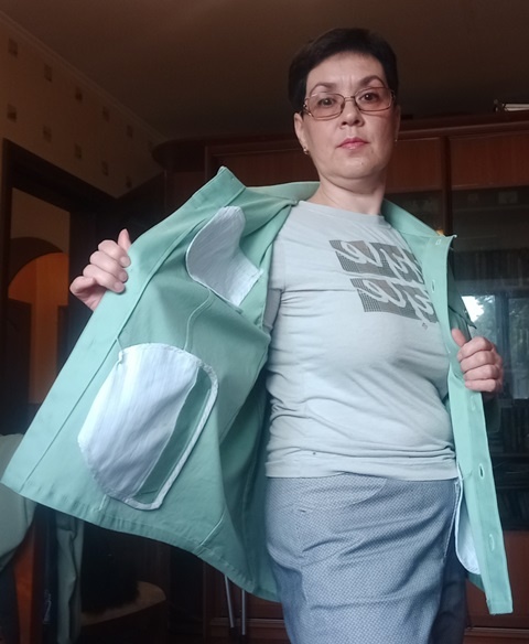 Куртка из хлопка на прохладное лето фото