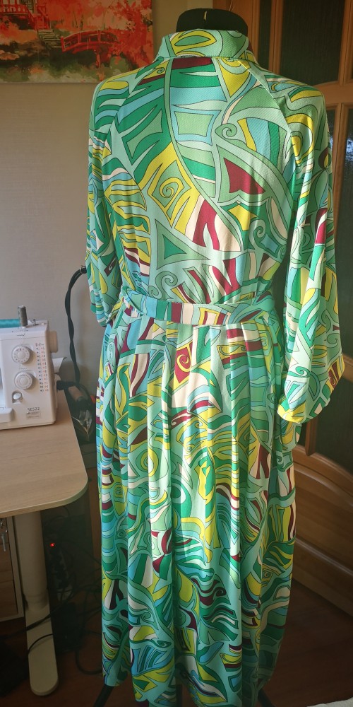 Летнее платье-рубашка  "Дина" для прохладных Питерских вечеров фото