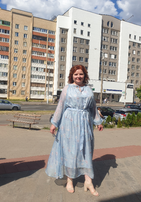 По выкройке платья Рената