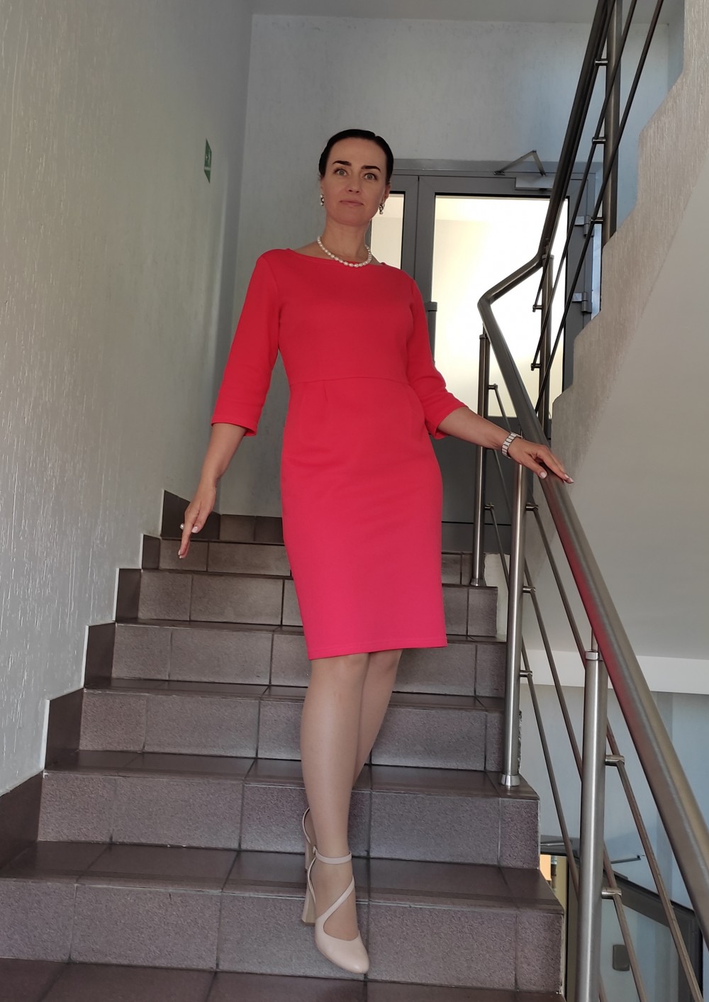 Платье офисное фото