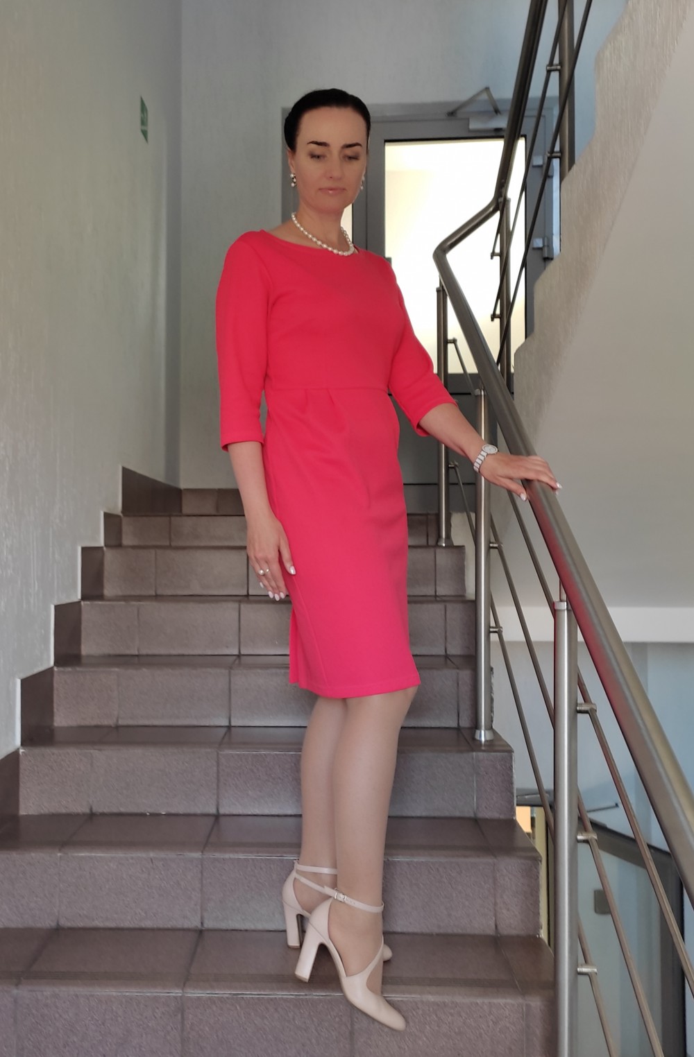 Платье офисное фото