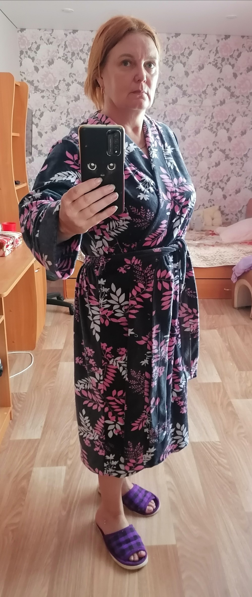 Велюровый халатик фото