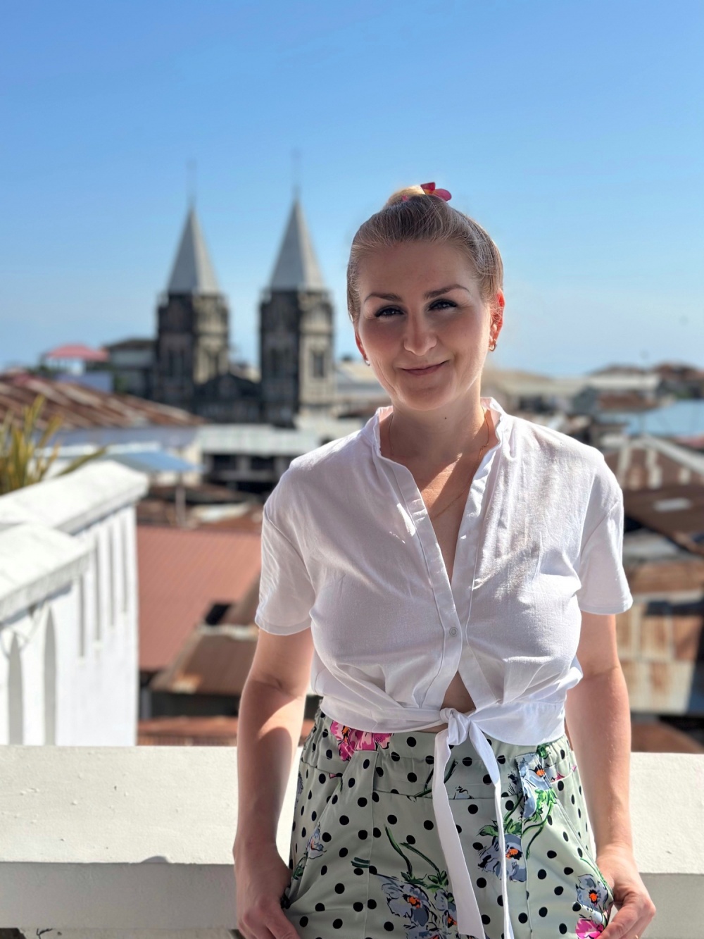 Моя летняя версия рубашки «Мирослава» фото