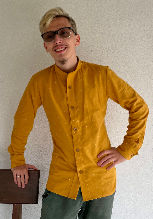 Рубашка мужская Slim fit