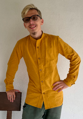 Рубашка мужская Slim fit