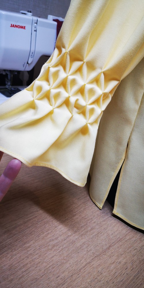 Туника - Желтенькое облако с розовым Драконом.  фото