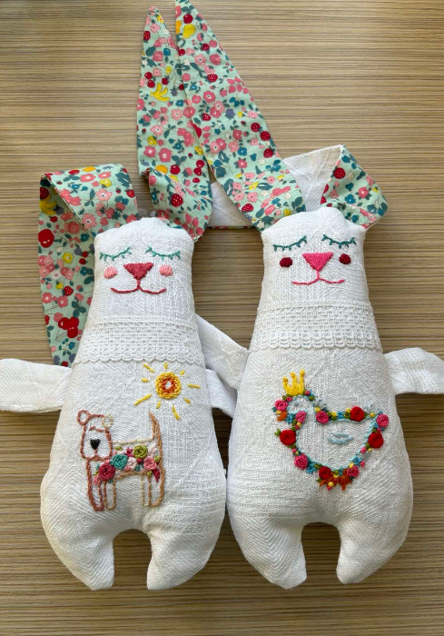Деревенские зайчата