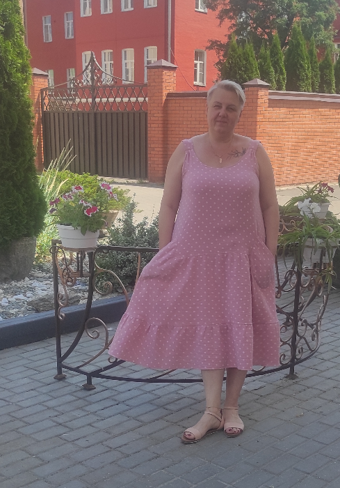 Лёгкий сарафан на жаркий день