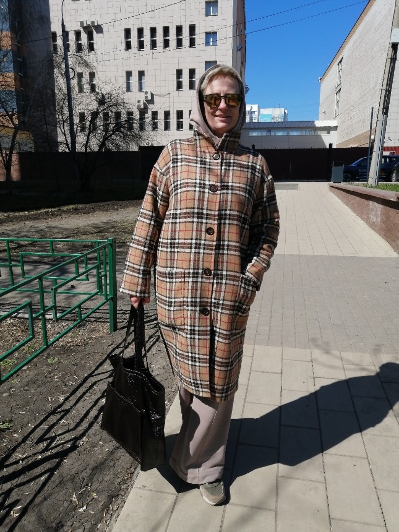 Выкройка прямого пальто фото