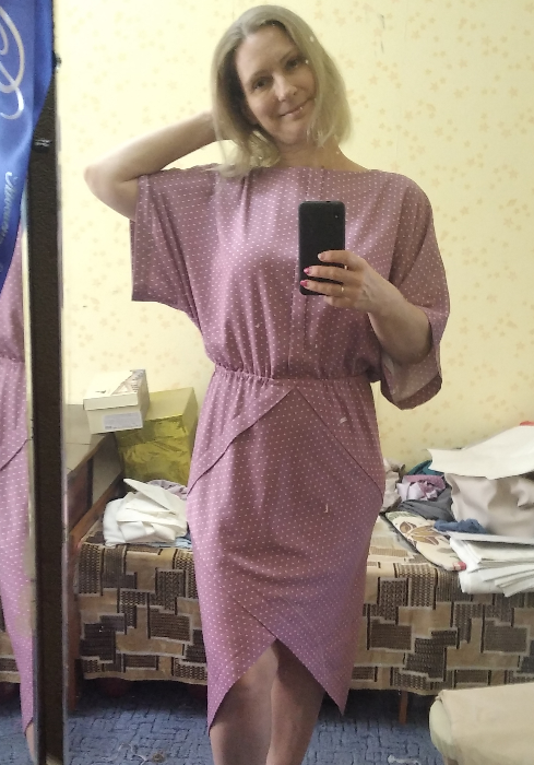 Стильное платье-рубашка