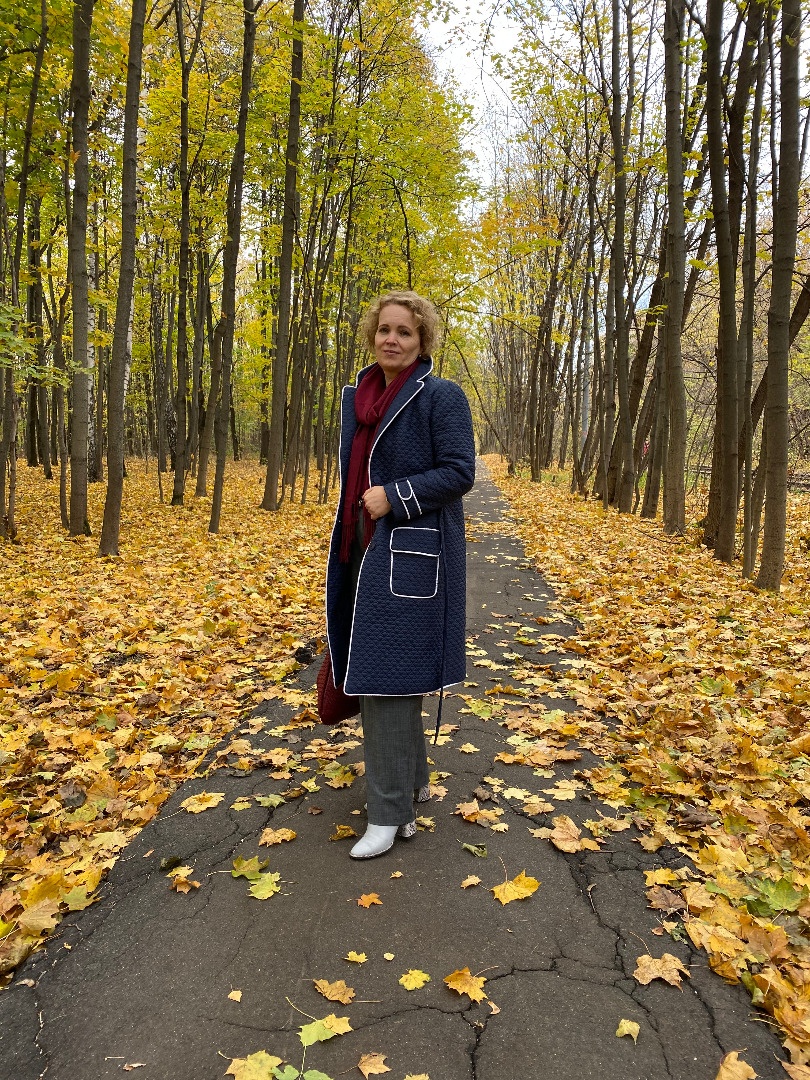 Пальто с окантовкой фото