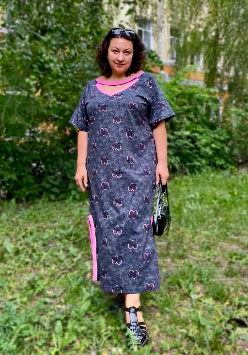 Платье из кулирки 