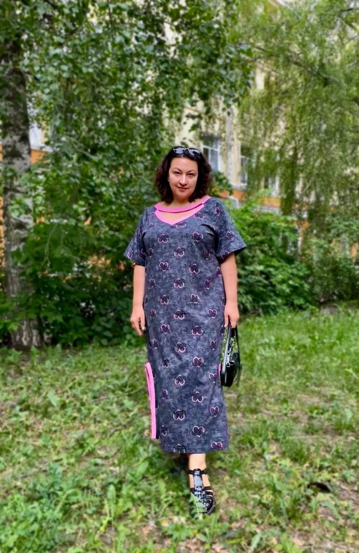 Платье из кулирки фото