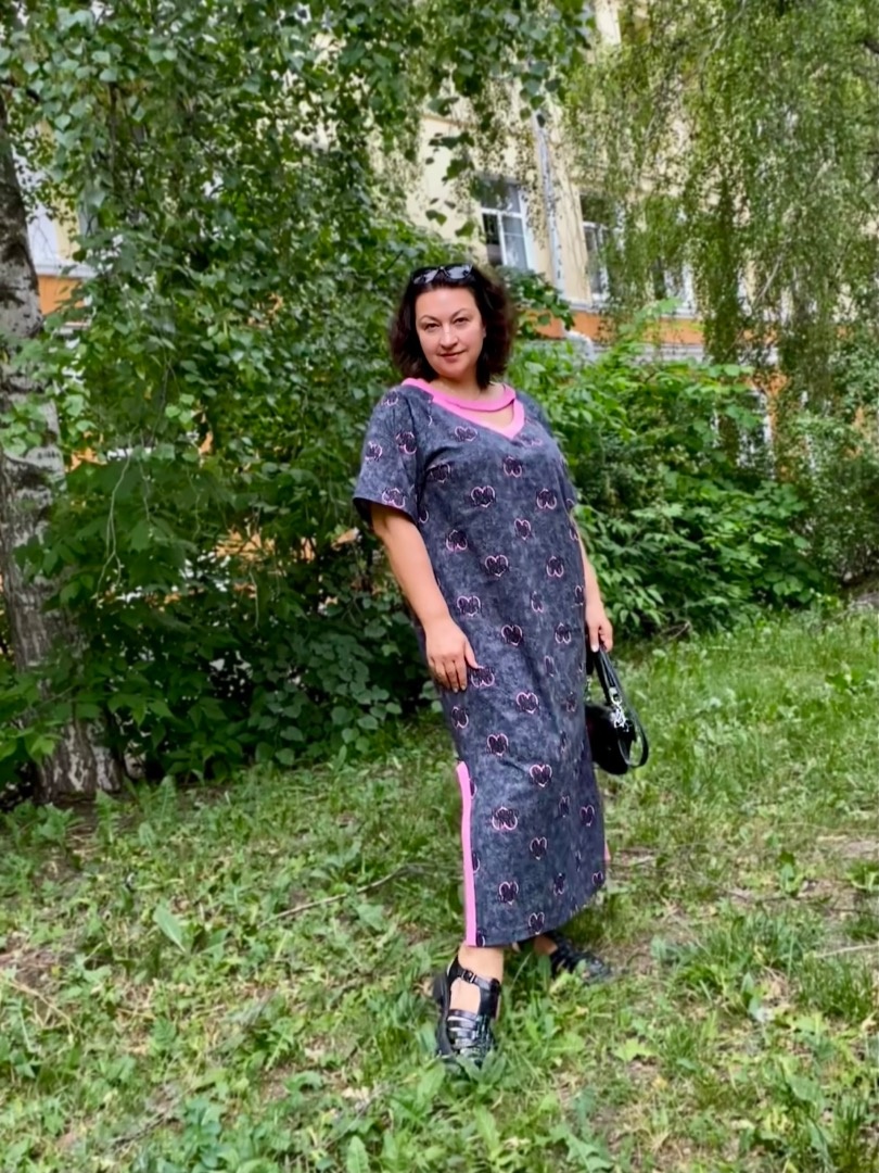Платье из кулирки фото
