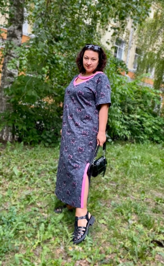 Платье из кулирки фото