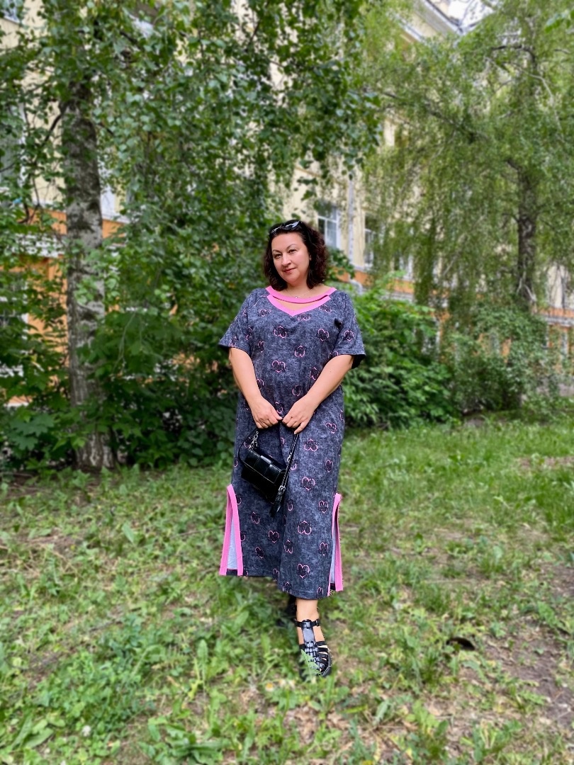 Платье из кулирки фото