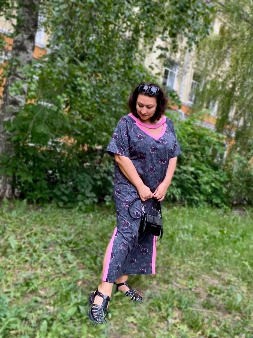 Платье из кулирки фото