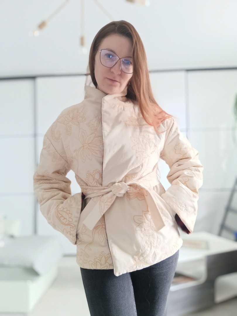 Двусторонняя курточка фото