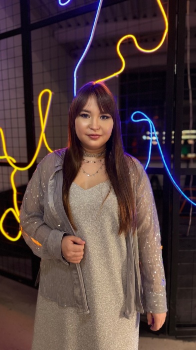 Платье-комбинация 