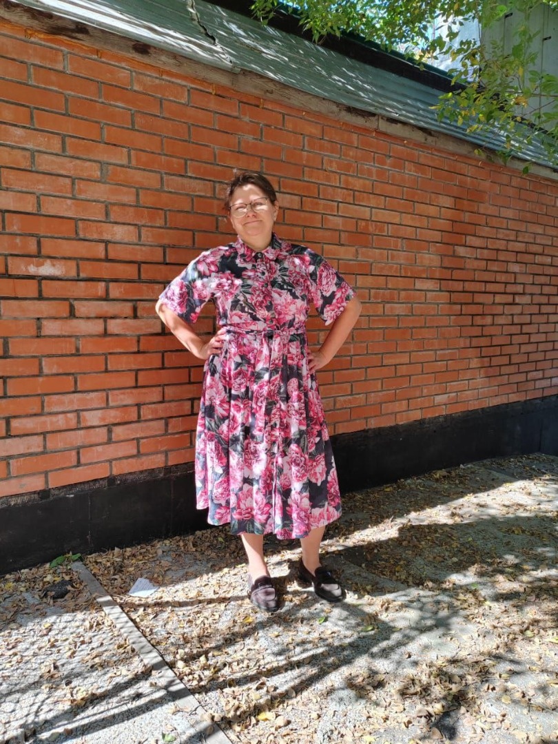 Платье-рубашка «Дина» фото