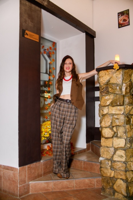 Брюки Шерги и жилет Максима