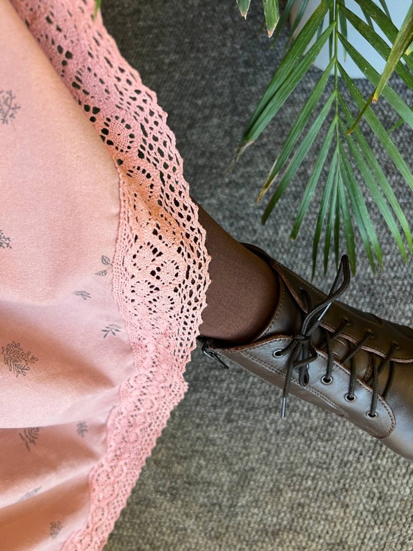 Платье из фланели для холодной погоды фото