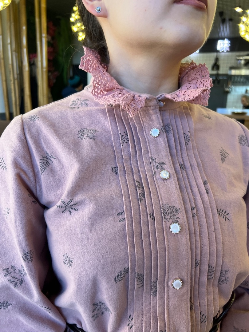 Платье из фланели для холодной погоды фото