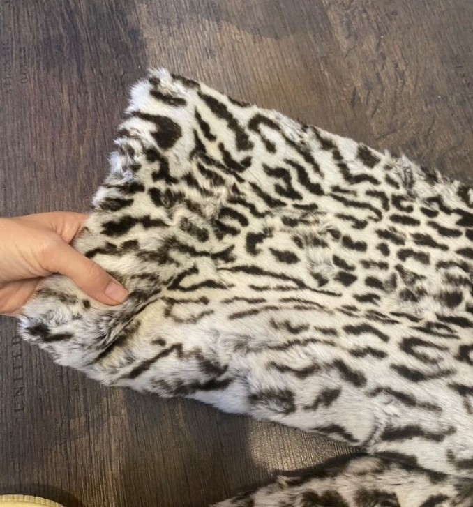 Шуба по выкройке «Почерк» фото