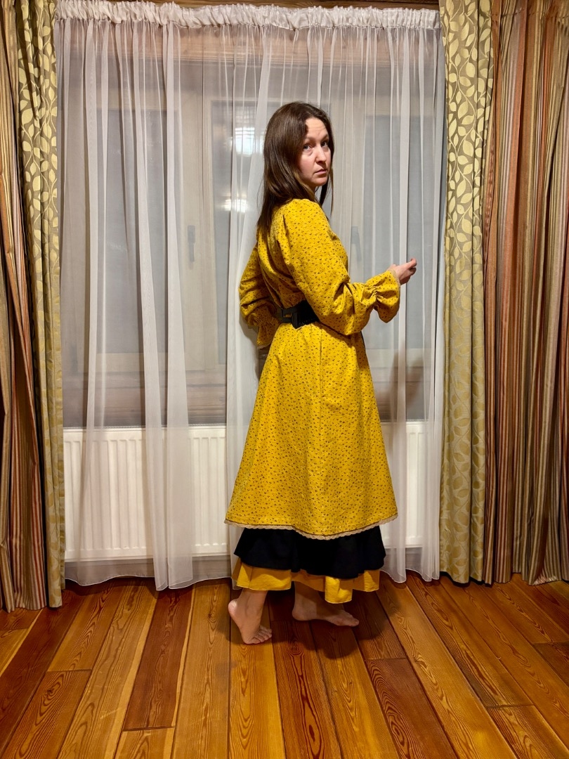 Платье из фланели  фото