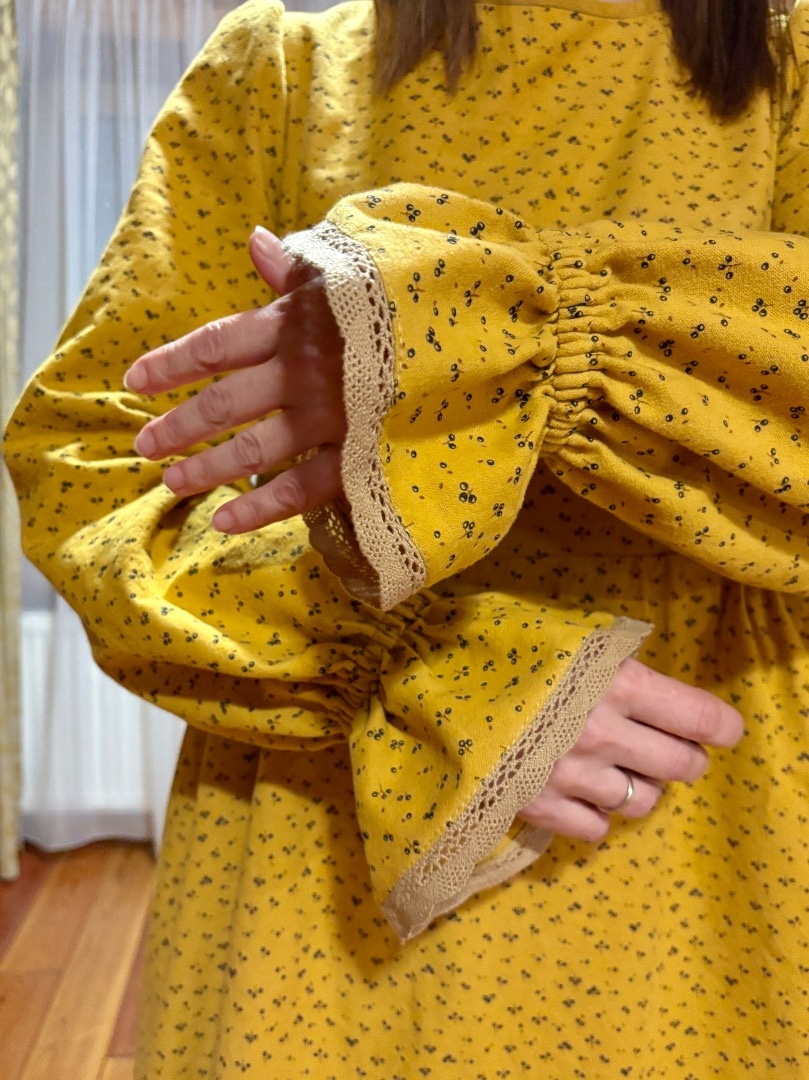 Платье из фланели  фото