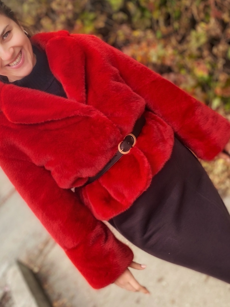 Шуба из коллекции «Почерк» фото