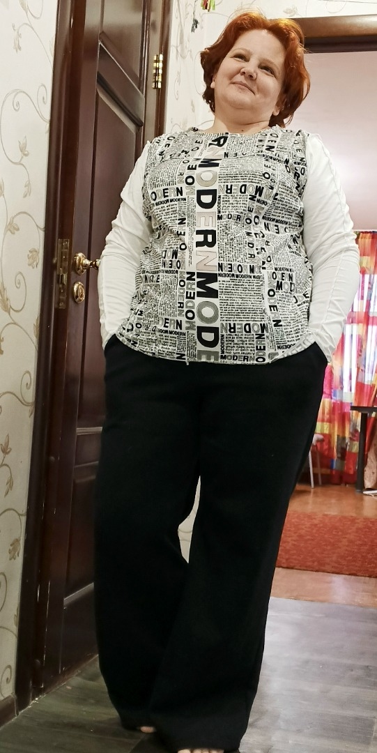 «Я его слепила из того что было…», часть 4 — Лонг по проверенной выкройке фото