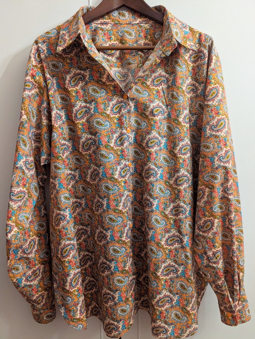 Рубашка по выкройке «Мишель» фото