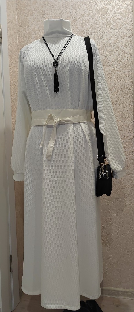 Платье на мероприятие, куда «только в белом»... фото