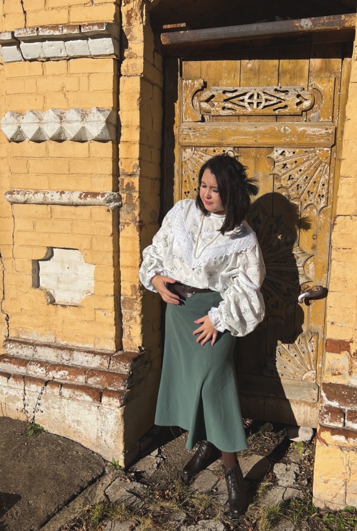 Любимая юбка для пошива, еще со школьных времен — годе фото