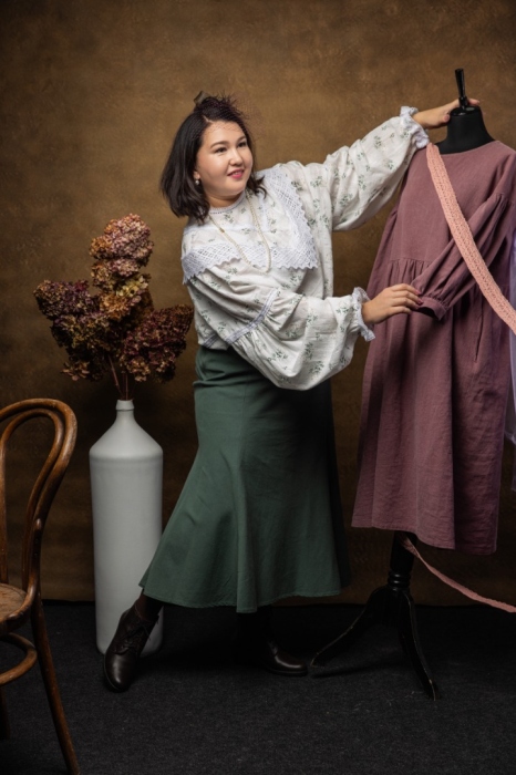 Винтажная блуза Ульяна, теперь любимая в моем гардеробе