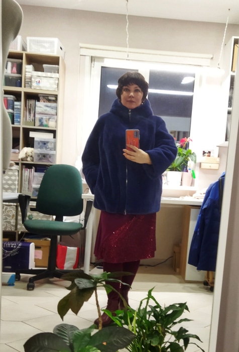 Шубка по мотивам Герды