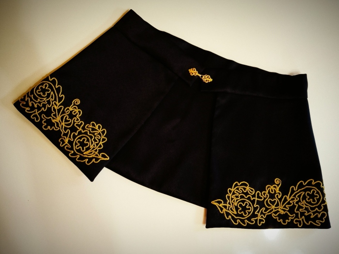 Баска-пояс с вышивкой