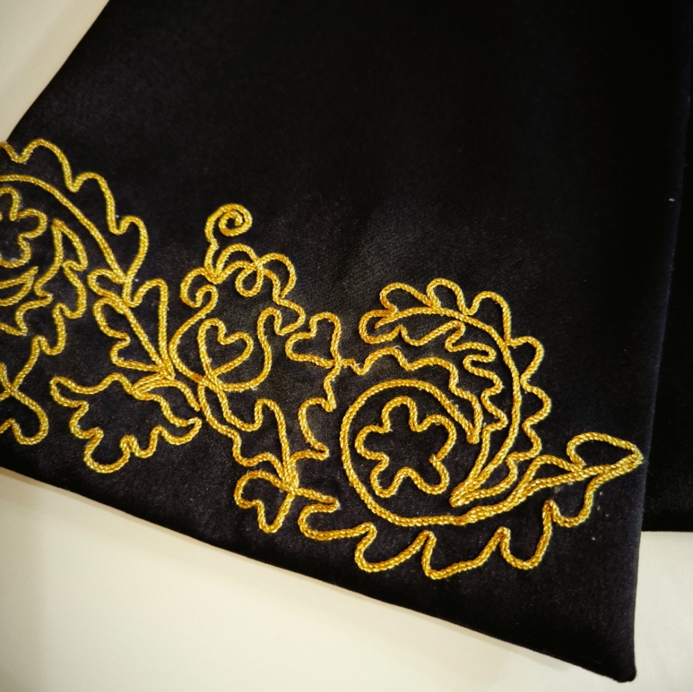 Баска-пояс с вышивкой фото