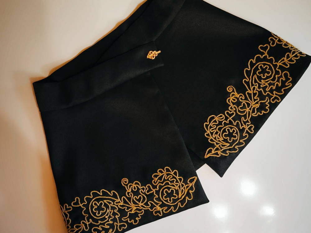 Баска-пояс с вышивкой фото